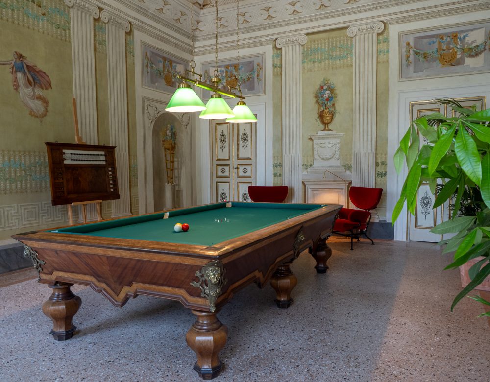 Billiard Room ground floor - Villa Reale di Marlia