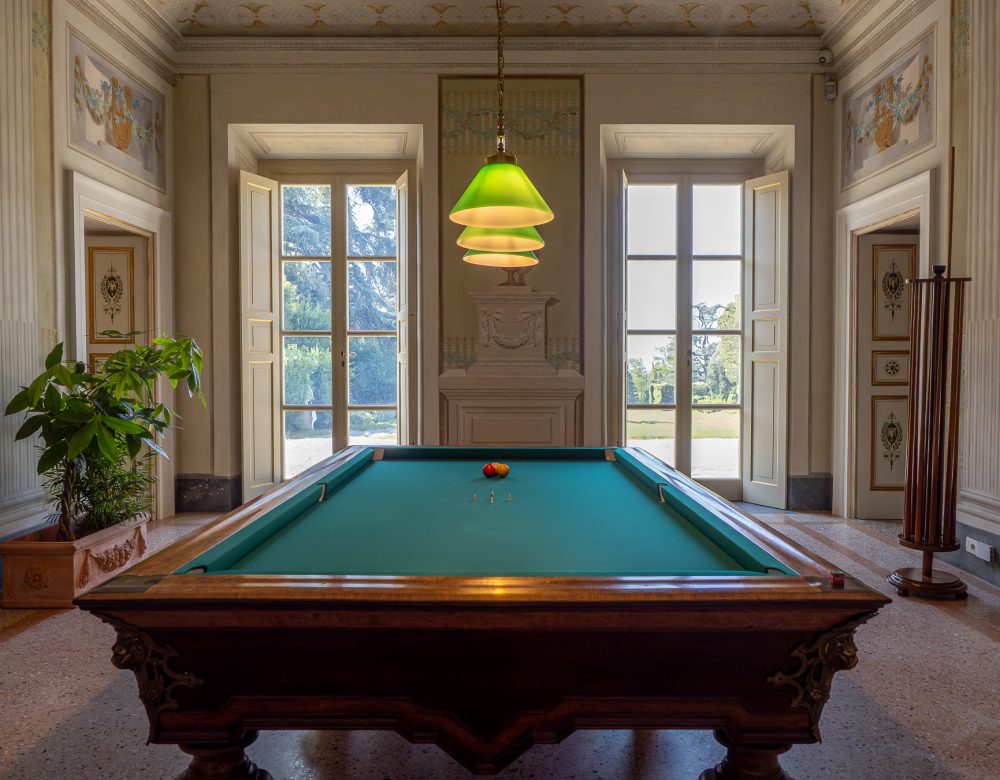Billiard Room ground floor - Villa Reale di Marlia