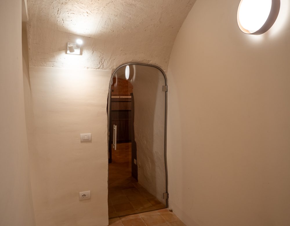 Wine Cellar entrance - Villa Reale di Marlia