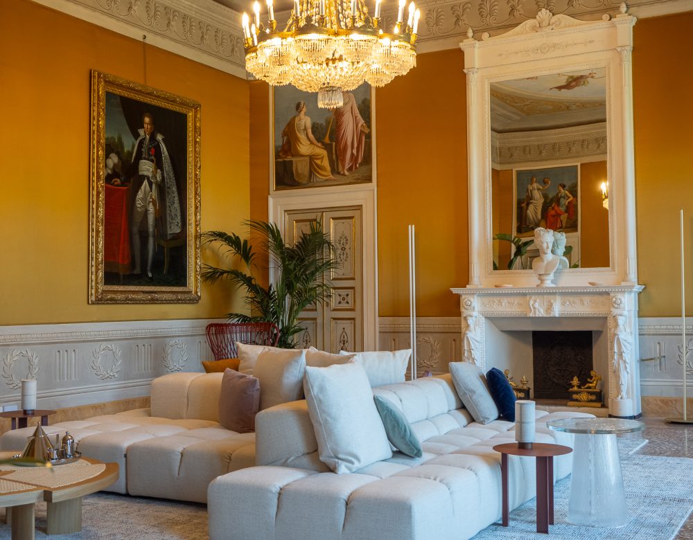 Grand Hall on first floor of the Villa