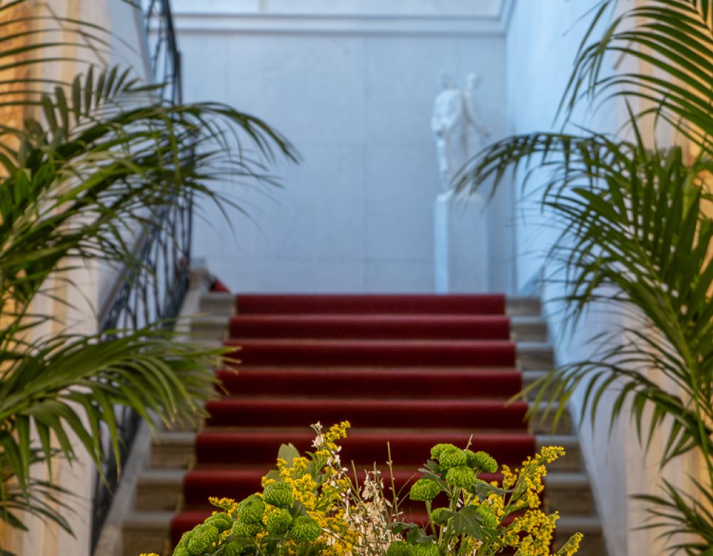 Main staicase to 1st floor - Villa Reale di Marlia